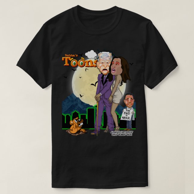Biden - Harris Crime Family T Shirt (Design framsida)