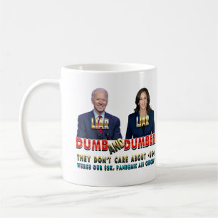 Biden Harris Dumb & Dumber Kaffemugg