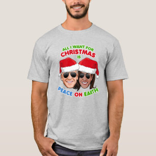 BIDEN HARRIS - FRED PÅ JORDEN T SHIRT