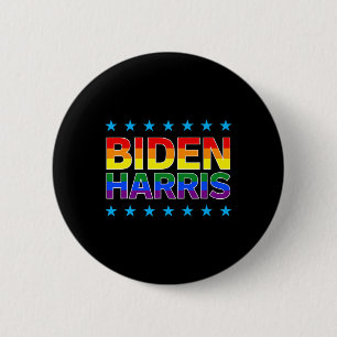 Biden Harris Gay pride Rainbow 2020 Gift Knapp