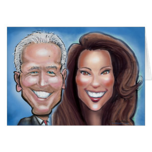 Biden / Harris Hälsningskort