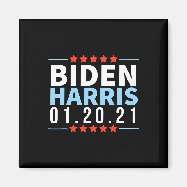 Biden Harris januari 2021 valseger invigning Magnet (Framsidan)