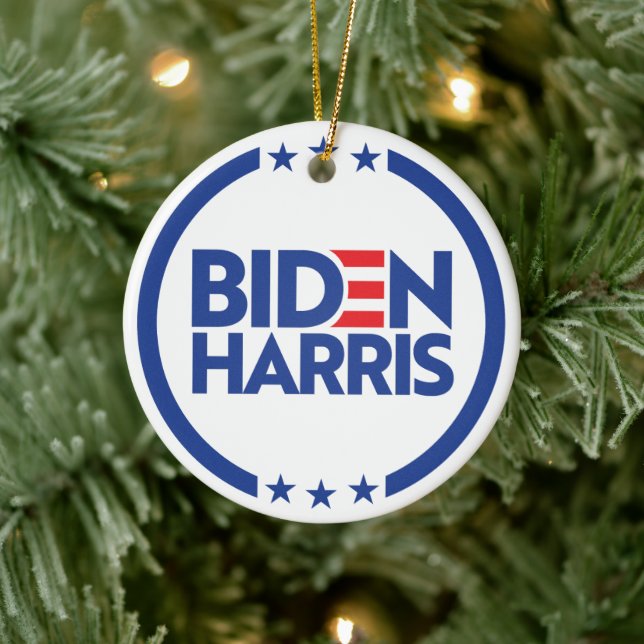 Biden Harris Julgransprydnad Keramik (Träd)
