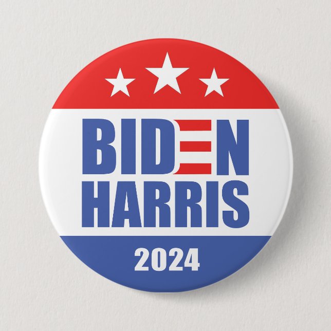 Biden / Harris Knapp (Framsida)