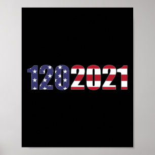 Biden Harris-koden Presidentinvigningsdag 20 Poster