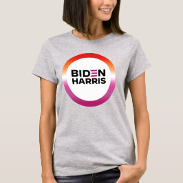 Biden Harris Lesbisk Pride T-Shirt
