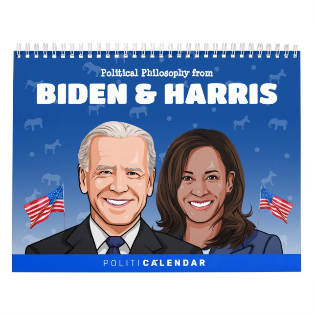 Biden Harris Politiskt humor Calendar Kalender (Omslag)
