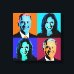 Biden Harris Pop Art (Orange, blå, Lila, röd) Canvastryck<br><div class="desc">Politiska konst och politiska gåvor från PolitiClothes.com & PolitiCardz.com Hitta de mest unika valen och politiska gåvor, inklusive: politiska T-shirts, politiska stöttepar, politiska knappar, politiska knappar, politiska Poster, politiska Stift, politiska kort, politiska Mugg, politiska Poster, politiska signaturer och mycket mer! Politiska konst och konst: http://www.PolitiClothes.com Politiska kort och gåvor: http://www.PolitiCardz.com...</div>