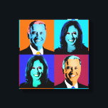 Biden Harris Pop Art (Orange, blå, Lila, röd) Canvastryck<br><div class="desc">Politiska konst och politiska gåvor från PolitiClothes.com & PolitiCardz.com Hitta de mest unika valen och politiska gåvor, inklusive: politiska T-shirts, politiska stöttepar, politiska knappar, politiska knappar, politiska Poster, politiska Stift, politiska kort, politiska Mugg, politiska Poster, politiska signaturer och mycket mer! Politiska konst och konst: http://www.PolitiClothes.com Politiska kort och gåvor: http://www.PolitiCardz.com...</div>