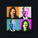 Biden Harris Pop Art (Orange, Grått, blått, Rosa) Canvastryck<br><div class="desc">Politiska konst och politiska gåvor från PolitiClothes.com & PolitiCardz.com Hitta de mest unika valen och politiska gåvor, inklusive: politiska T-shirts, politiska stöttepar, politiska knappar, politiska knappar, politiska Poster, politiska Stift, politiska kort, politiska Mugg, politiska Poster, politiska signaturer och mycket mer! Politiska konst och konst: http://www.PolitiClothes.com Politiska kort och gåvor: http://www.PolitiCardz.com...</div>