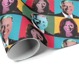 Biden Harris-poppart Presentpapper
