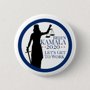 Biden Harris President - Arbeta 2020 Knapp