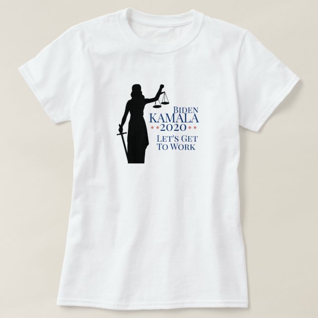 Biden Harris President - Arbeta 2020 T Shirt (Design framsida)