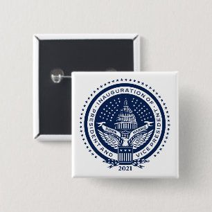 Biden Harris president Ininstallerandet av Logotyp Knapp