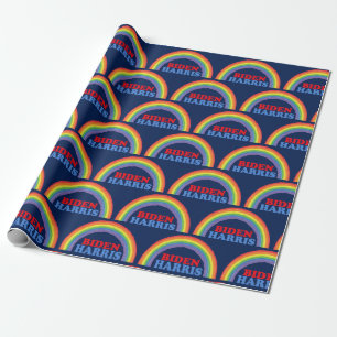 Biden Harris Rainbow Cute Democrat Presentpapper
