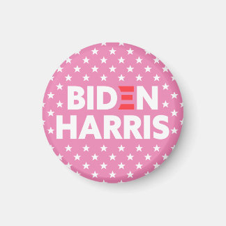 Biden/Harris Stars Mönster Rosa Magnet