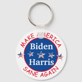 Biden Harris stöder politisk demokrati Nyckelring