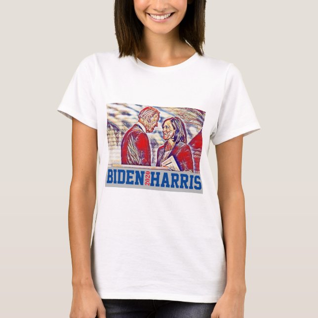 Biden Harris Together 2020 T Shirt (Framsida)