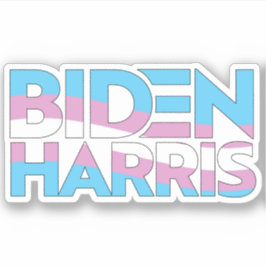 Biden Harris Trans Pride Klistermärken