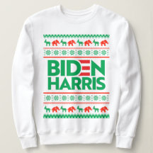 BIDEN HARRIS UGLY CHRISTMAS SWEATER (Grönt)