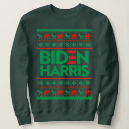 BIDEN HARRIS UGLY CHRISTMAS SWEATER (Grönt) T Shirt