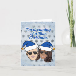 Biden Harris-valet drömmer om en blå jul Helgkort