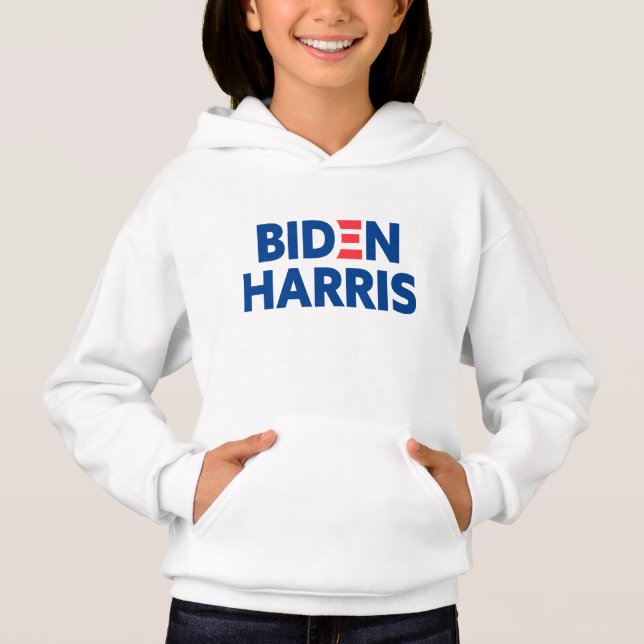 Biden/Harris valstöd White T Shirt (Framsida)