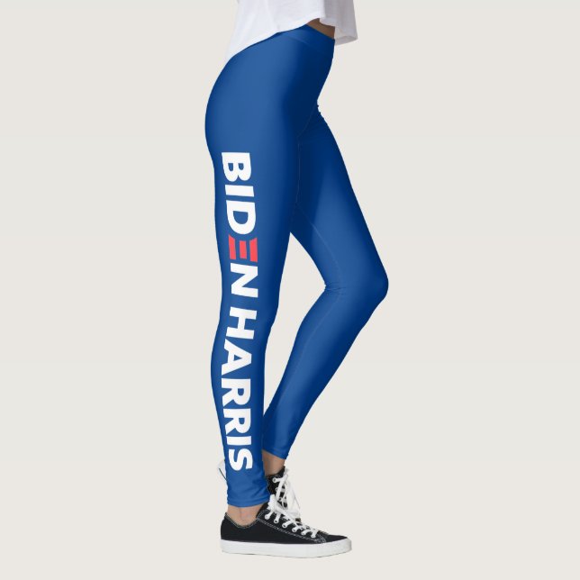 Biden/Harris White och Blue Leggings (Höger)