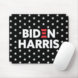 Biden Harris White Stars Mönster Black Musmatta