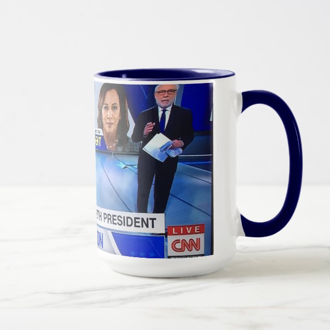 BIDEN/HARRIS WIN - CNN KALLAR TÄVLING MUGG (Höger)