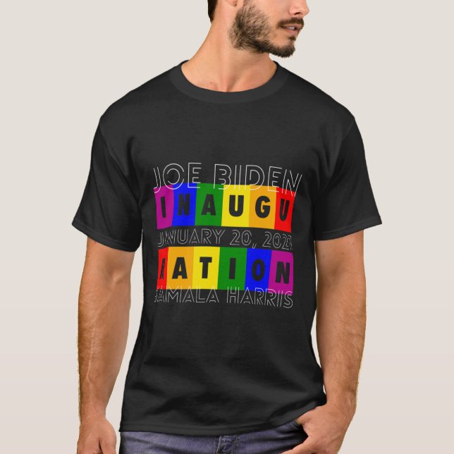 Biden Inauguration Day Lgbt T Shirt (Framsida)