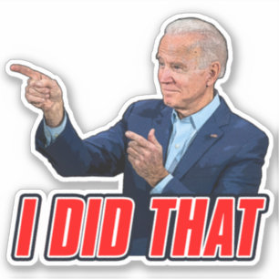 Biden inflation anti Biden Pro trump 2024 Klistermärken