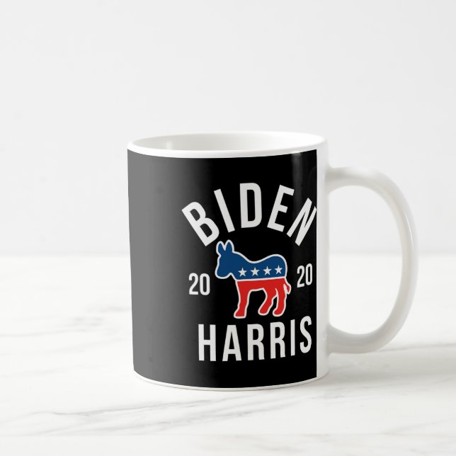 Biden Kamala Harris 2020 Vintage Stil 1 Kaffemugg (Höger)