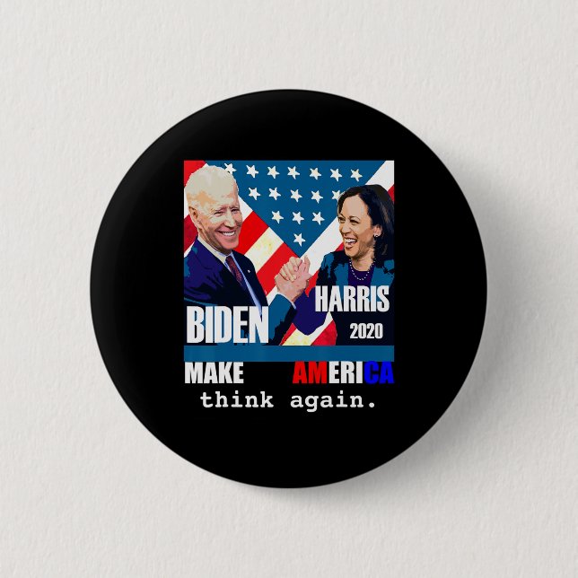 Biden Kamala Harris Knapp (Framsida)