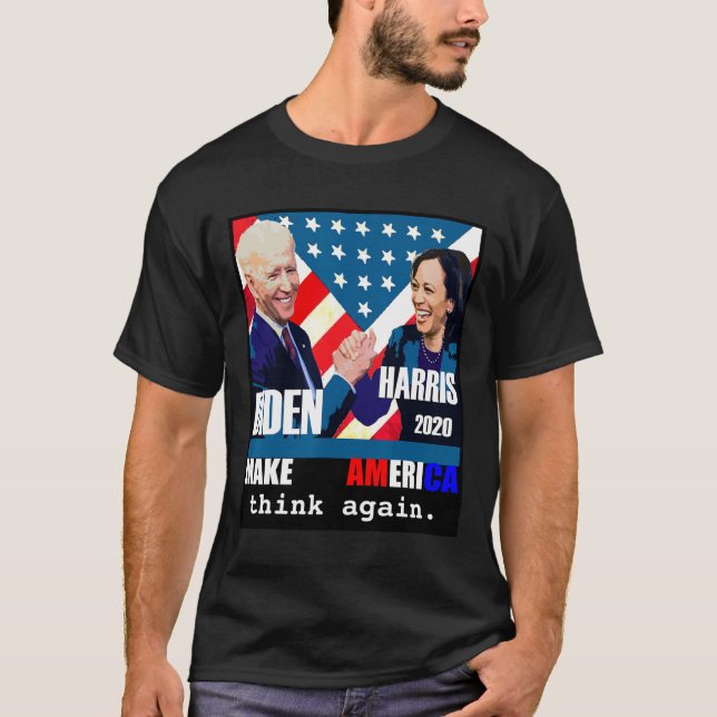 Biden Kamala Harris T Shirt (Framsida)