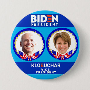 Biden/Klobuchar 2020 Knapp