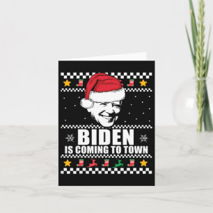 Biden kommer att äga Mem, som är en vacker julsöta Kort