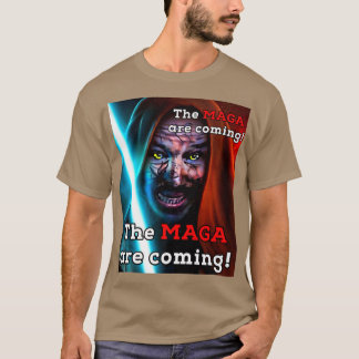 Biden Midnight Ride MAGA Are Coming Adult Costume  T Shirt