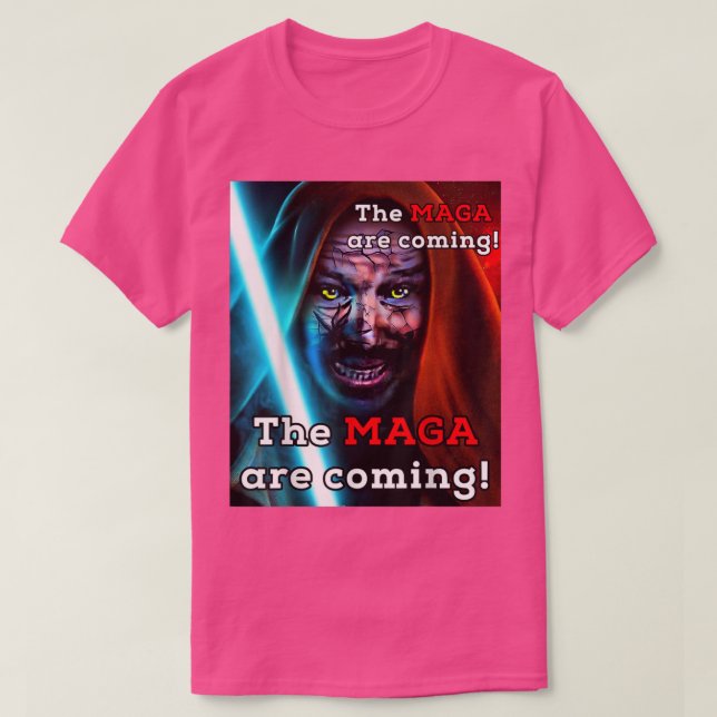 Biden Midnight Ride MAGA kommer med Vuxen Costume T Shirt (Design framsida)