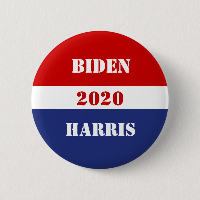 Biden och Harris 2020 Knapp (Framsida)