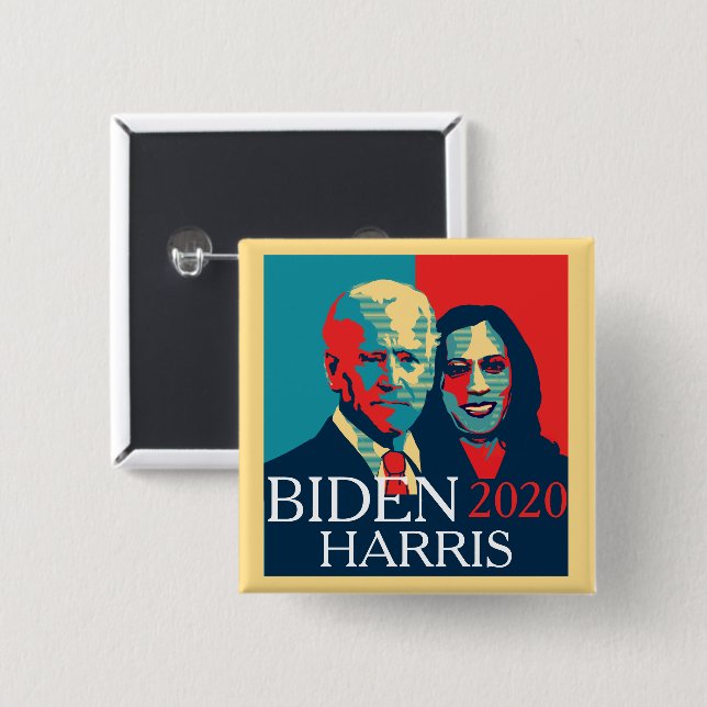 Biden och Harris Knapp (Framsida & baksida)