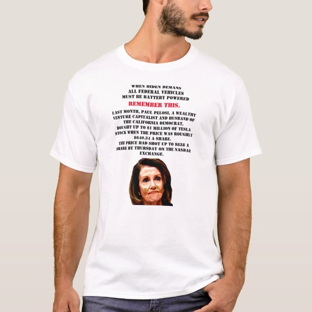 BIDEN och PELOSI T Shirt (Framsida)