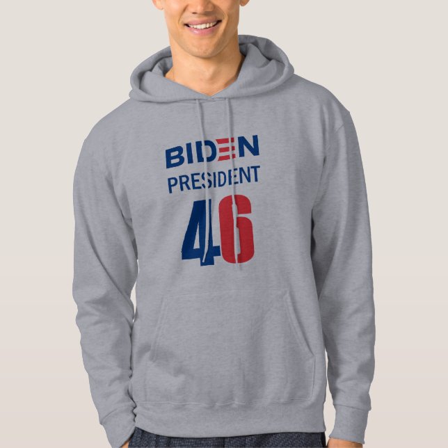 Biden President 46 Hoodie (Framsida)