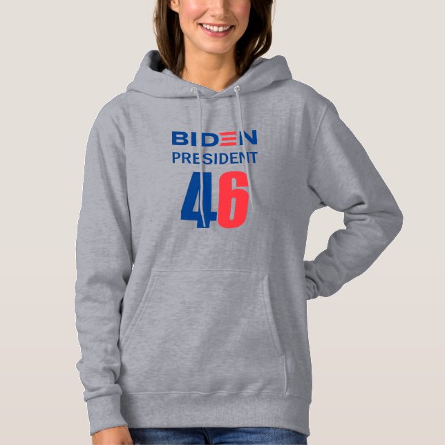 Biden President 46 T Shirt (Framsida)
