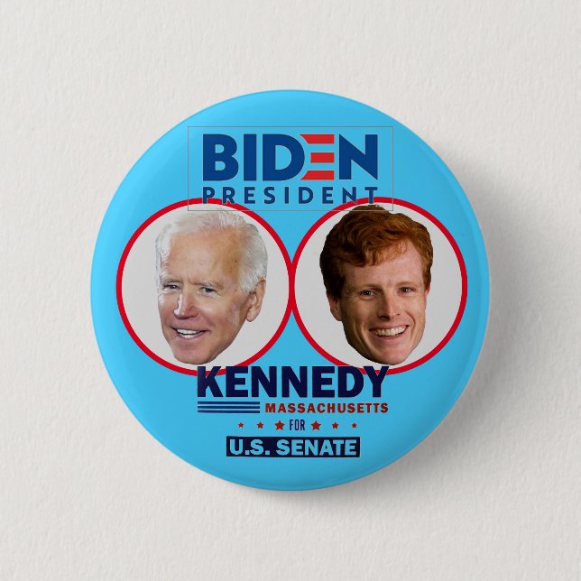 Biden President Kennedy Senate 2020 Knapp (Framsida)
