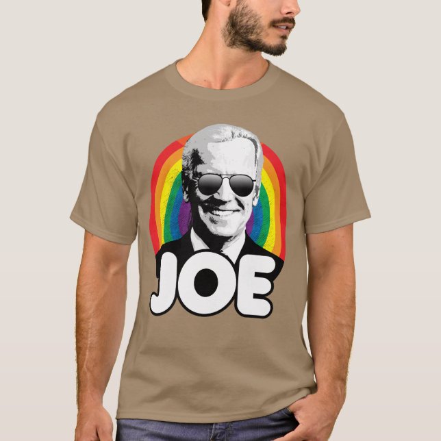 Biden Pride T Shirt (Framsida)