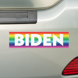 Biden rainbow pride lgbtq lgbt färg car bildekal