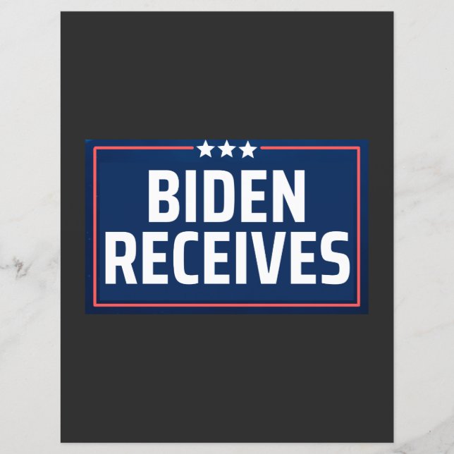 Biden Receives (Framsida)