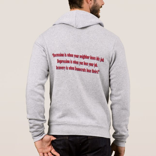 Biden-recession- T Shirt (Baksida)