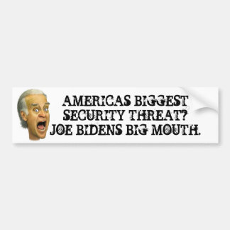 Biden SÄKERHETSHOT/obama socialistjoker Bildekal